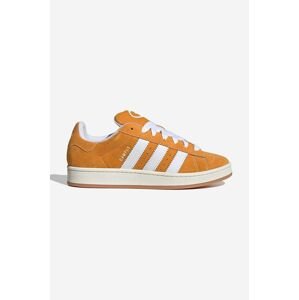 Semišové tenisky adidas Originals Campus 00S H03473-yellow, žltá farba