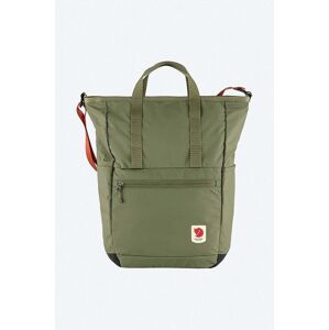 Ruksak Fjallraven High Coast Totepack zelená farba, veľký, jednofarebný, F23225.620