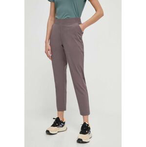 Športové nohavice Helly Hansen Thalia 2.0 dámske, fialová farba, jednofarebné, 11939