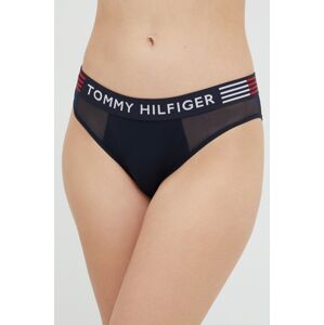 Nohavičky Tommy Hilfiger tmavomodrá farba,