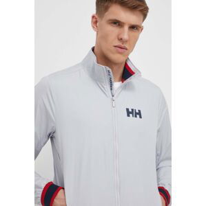 Vetrovka Helly Hansen Salt šedá farba