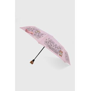 Dáždnik Moschino ružová farba