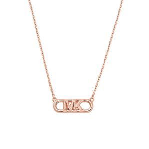 Strieborný pozlátený náhrdelník Michael Kors MKC164200791