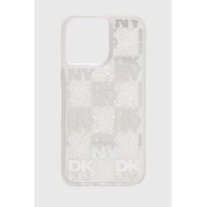 Puzdro na mobil Dkny  iPhone 15 Pro Max 6.7" biela farba, DKHCP15XLCPEPT,