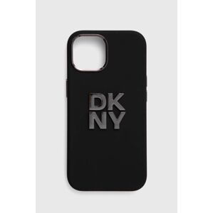 Puzdro na mobil Dkny iPhone 15 / 14 / 13 6.1" čierna farba, DKHCP15SSMCBSK,