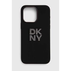 Puzdro na mobil Dkny  iPhone 15 Pro Max 6.7" čierna farba, DKHCP15XSMCBSK,