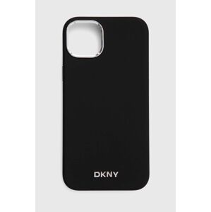 Puzdro na mobil Dkny iPhone 15 Plus / 14 Plus 6.7" čierna farba, DKHMP15MSMCHLK,