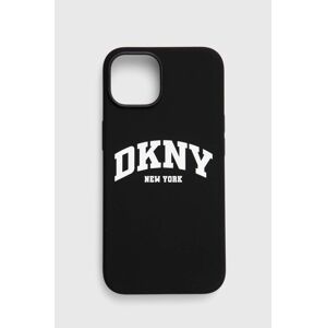 Puzdro na mobil Dkny  iPhone 14 / 15 / 13 6.1" čierna farba, DKHMP14SSNYACH,