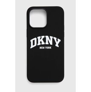 Puzdro na mobil Dkny  iPhone 14 Pro Max 6.7" čierna farba, DKHMP14XSNYACH,
