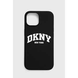 Puzdro na mobil Dkny  iPhone 15 / 14 / 13 6.1" čierna farba, DKHMP15SSNYACH,