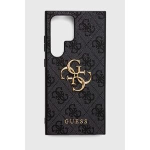 Puzdro na mobil Guess Galaxy S24 Ultra S928 čierna farba, GUHCS24L4GMGGR,