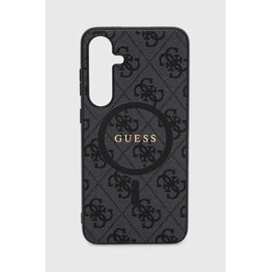 Puzdro na mobil Guess Galaxy S24+ čierna farba, GUHMS24MG4GFRK