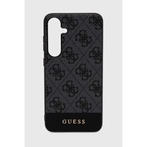 Puzdro na mobil Guess čierna farba, GUHCS24MG4GLGR
