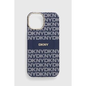 Puzdro na mobil Dkny iPhone 15 / 14 / 13 6.1 tmavomodrá farba, DKHMP15SHRHSEB