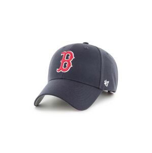 Šiltovka 47 brand MLB Boston Red Sox tmavomodrá farba, s nášivkou, B-MVP02WBV-NYM