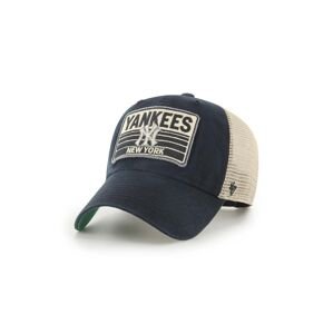 Šiltovka 47 brand MLB New York Yankees čierna farba, s nášivkou, B-FRSTK17BXP-VB