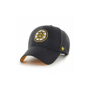 Šiltovka 47 brand NHL Boston Bruins čierna farba, s nášivkou, H-BLPMS01WBP-BK