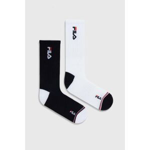 Ponožky Fila 2-pak tmavomodrá farba, F9056
