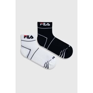 Ponožky Fila 2-pak tmavomodrá farba, F9059