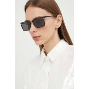 Slnečné okuliare Off-White dámske, čierna farba, OERI121_561007