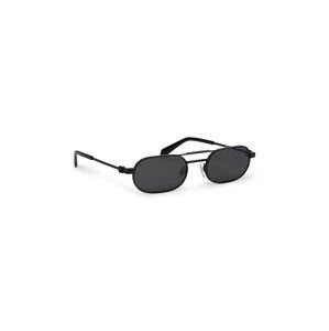 Slnečné okuliare Off-White dámske, čierna farba, OERI123_551007