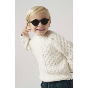 Detské slnečné okuliare IZIPIZI KIDS PLUS #d čierna farba, #d