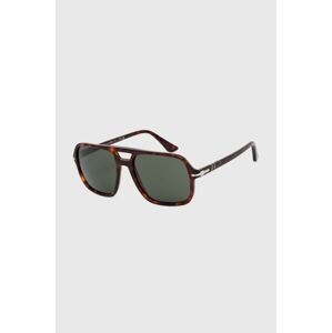 Slnečné okuliare Persol pánske, hnedá farba, 0PO3328S,