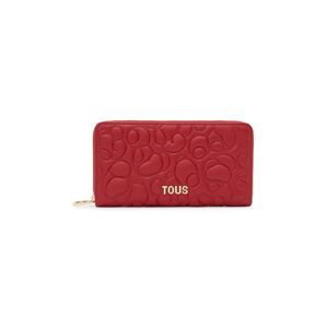 Kožená peňaženka Tous dámsky, červená farba, 2002021117