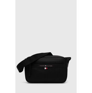 Malá taška Tommy Hilfiger čierna farba, AM0AM12093