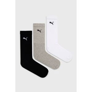 Ponožky Puma (3-pak) 907940 šedá farba,907940