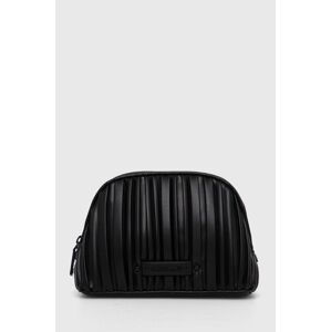 Kozmetická taška Karl Lagerfeld čierna farba, 245W3230