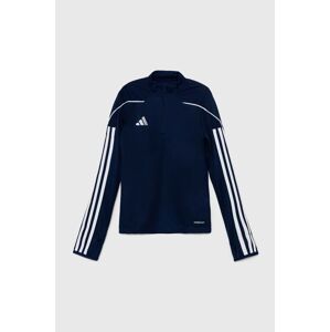 Detská mikina adidas Performance TIRO23L TR TOPY tmavomodrá farba, vzorovaná, HS3488