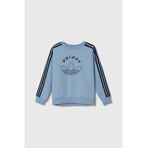 Detská mikina adidas Originals CREW s potlačou, IX6845