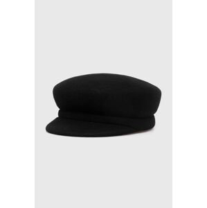 Vlnená čiapka Weekend Max Mara čierna farba, vlnený, 2425576014600