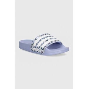 Detské šľapky adidas ADILETTE SHOWER fialová farba, IH2720