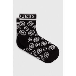 Ponožky Guess NOMIE dámske, čierna farba, V4YZ03 ZZ00I