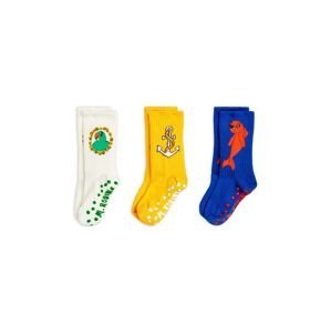 Detské ponožky Mini Rodini Dolphin 3-pak