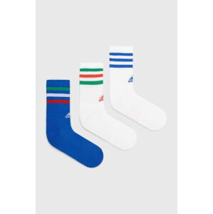 Ponožky adidas Essentials 3-pak biela farba, IY8645