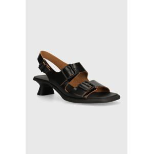 Kožené sandále Camper Dina čierna farba, K201491-001