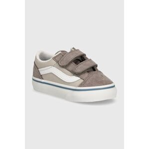 Detské tenisky Vans Old Skool šedá farba, VN000CPZD3Y1