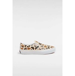 Detské tenisky Vans Classic Slip-On béžová farba, VN000CYGBF21