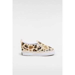 Detské tenisky Vans Slip-On béžová farba, VN000D0SBF21