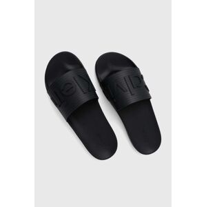 Šľapky Calvin Klein HM0HM01519 pánske, čierna farba, POOL SLIDE