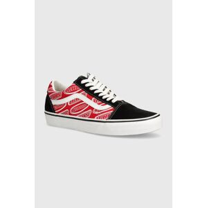 Tenisky Vans Old Skool pánske, červená farba, VN000CT8CJH1