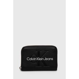 Peňaženka Calvin Klein Jeans dámska, čierna farba, K60K612255