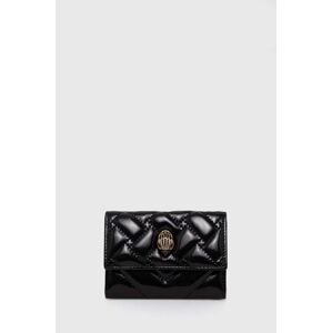 Peňaženka Kurt Geiger London FLAP MULTI CARD HOLDER E dámska, čierna farba, 2709300319