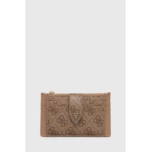 Peňaženka Guess NOREEN dámska, hnedá farba, RW1668 P4301