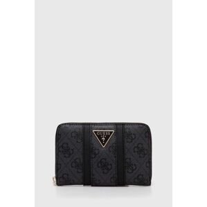 Peňaženka Guess NOREEN dámska, čierna farba, SWSG90 00400
