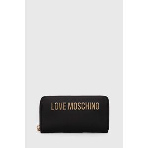 Peňaženka Love Moschino dámska, čierna farba, JC5611PP1LKD0000