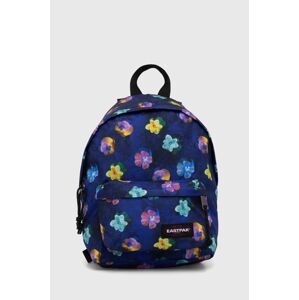 Ruksak Eastpak tmavomodrá farba, malý, vzorovaný, EK0000432O41